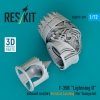 RESKIT RSU72-0291 F-35B Lightning II exhaust nozzle (Vertical Landing) for Tamiya kit (3D printed) (1/72)